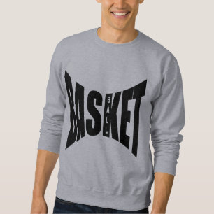 Sweatshirt Sweet shirt gris BASKET BALL