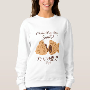 Sweatshirt Sweet Taiyaki Poisson Japon Souvenir