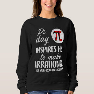 Sweatshirt Symbole Buffalo Pi Plaid Pi Jour M'Inspire Math Lo