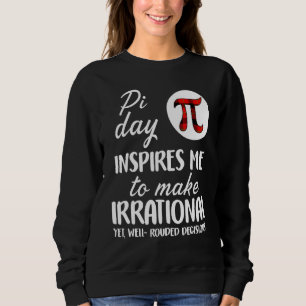 Sweatshirt Symbole Buffalo Pi Plaid Pi Jour M'Inspire Math Lo