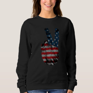 Sweatshirt SYMBOLE DE Patriotique 4 juillet Usa