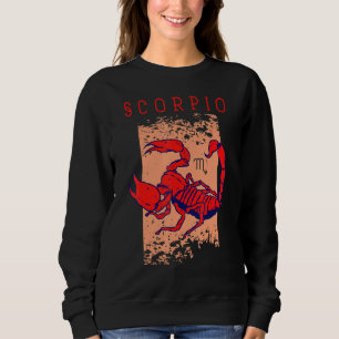 Sweatshirt SYMBOLE Horoscope Scorpio Zodiaque Astrologie Cons