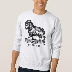 Sweatshirt Symbole médiéval de la Renaissance Zodiac Aries Ra