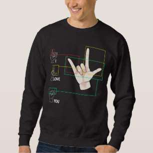 SWEATSHIRT SYMBOLE SYMBOLE SYMBOLE SYMBOLE SYMPATHIQUE AMÉRI