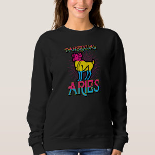 Sweatshirt SYMBOLE Zodiaque D'Aries Pansexuelles Anniversaire