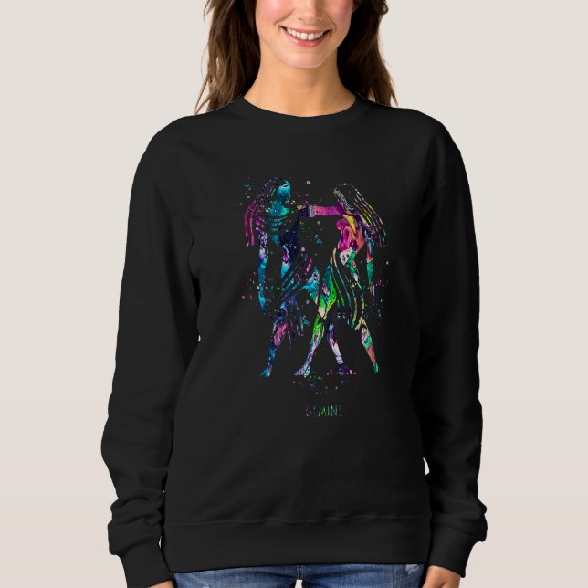 Sweatshirt SYMBOLE Zodiaque Gemini (Devant)