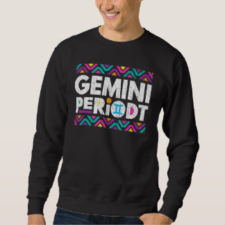 Sweatshirt SYMBOLE Zodiaque GEMini Periodt Graphique