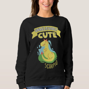 Sweatshirt Symbole Zodiaque incroyablement Scorpio Horoscope
