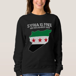 Sweatshirt Syrie Libérez le drapeau syrien Syrie Libérez la S