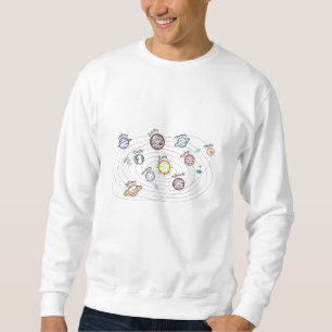 Sweatshirt Système solaire Planètes Enfants Connaissances Esp