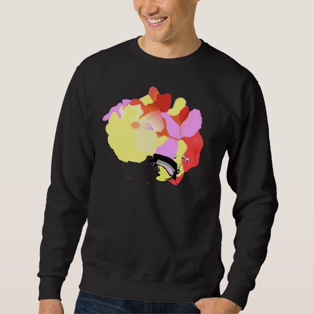 SWEATSHIRT T POPULAIRES POUR DES FEMMES (Devant)