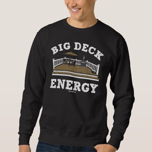 Sweatshirt T-Shir de l'énergie du grand pont (Devant)