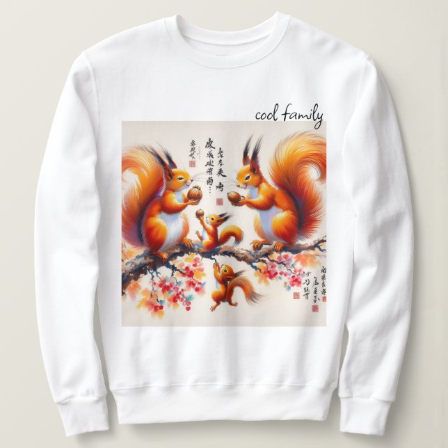 Sweatshirt T-shirt (Design devant)