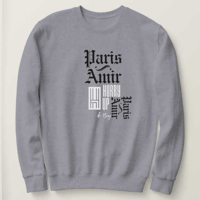 Sweatshirt T-shirt (Design devant)