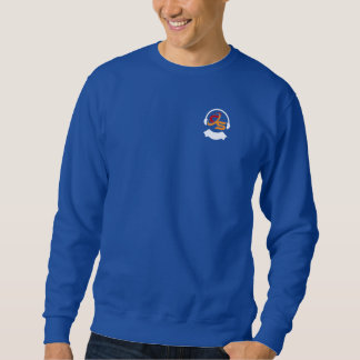 Sweatshirt T-shirt aux sièges à bas prix Bleu à long nettoyag