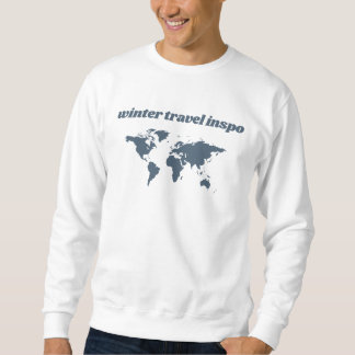 Sweatshirt T-shirt basique pour hommes inspiration voyage d'h