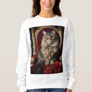 Sweatshirt T-shirt chat mignonne pour adultes - Cadeau Amoure