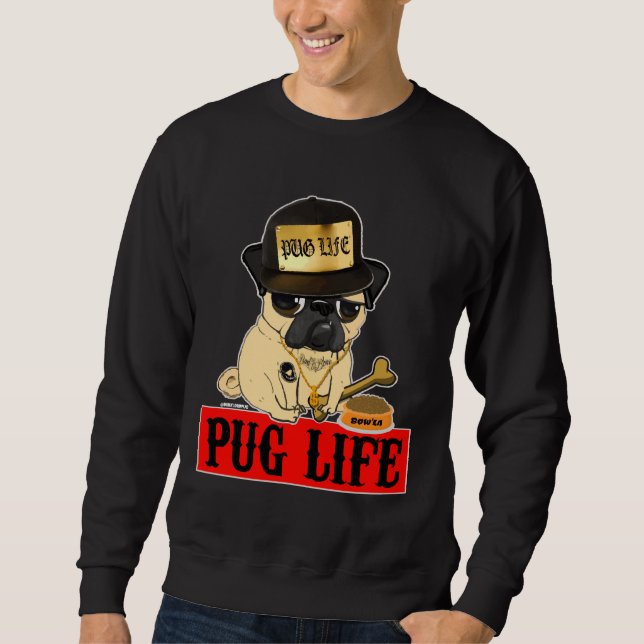 Sweatshirt T-shirt classique carlin LIFE 350 (Devant)