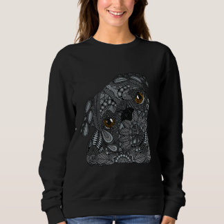 Sweatshirt T-shirt classique Carlin noir 386