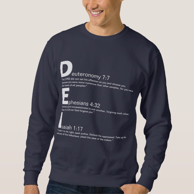 Sweatshirt T-shirt D.E.I. (Devant)