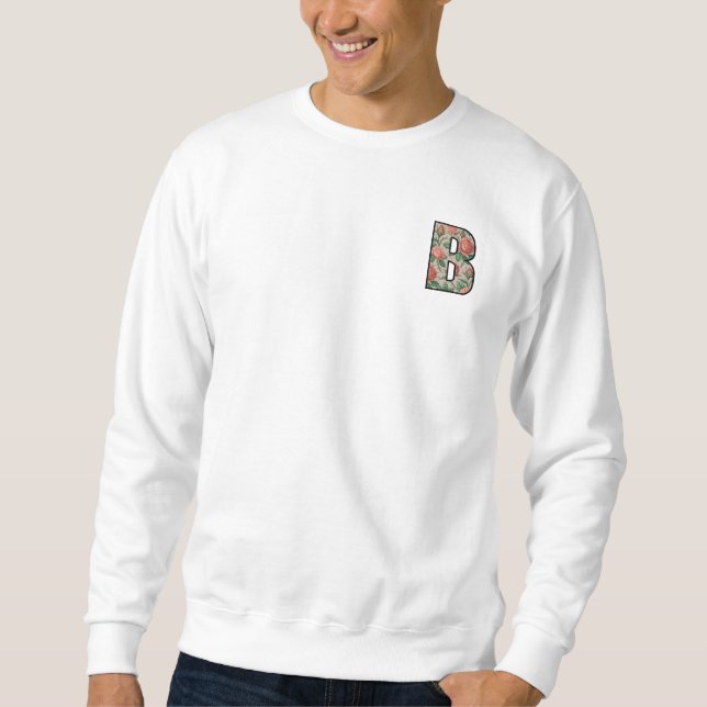 Sweatshirt T-shirt de base pour hommes (Devant)