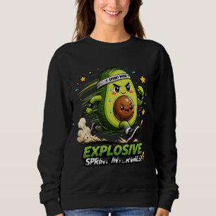 Sweatshirt T-shirt de fitness pour coureur de cardio en mode