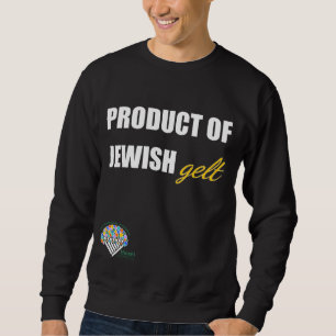 Sweatshirt T-shirt de Hanukkah pour adultes - "Jewish gelt"