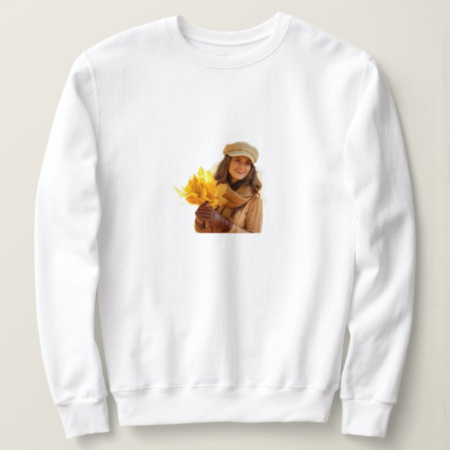 Sweatshirt T-shirt de la saison d'automne (Design devant)