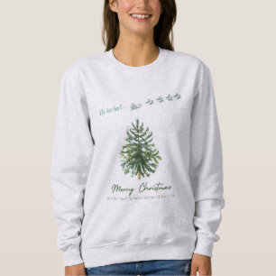Sweatshirt T-Shirt de Noël avec le Père Noël 🎄 Saison des Fê