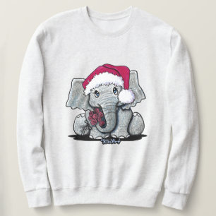 Sweatshirt T-shirt de Noël éléphant bébé