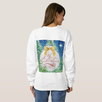 Sweatshirt T-Shirt de Noël Obsédé par le volley-ball