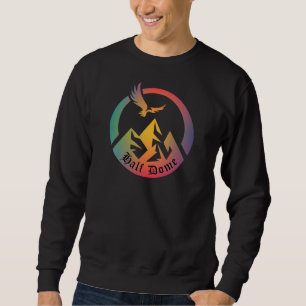 Sweatshirt T-shirt de randonnée demi-dôme rétros