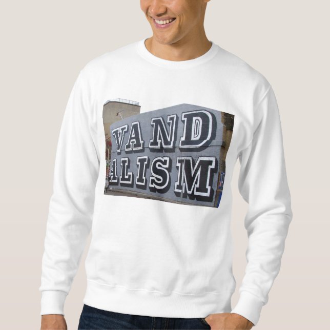 Sweatshirt T-shirt de VANDALISME (Devant)