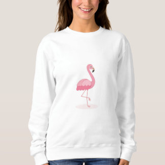 Sweatshirt T-shirt Flamant rose