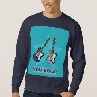 Sweatshirt T-shirt guitare 'You rock !'