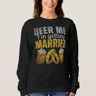 Sweatshirt T-Shirt Homme Bière Moi Je Me Marie Marié  Enterre
