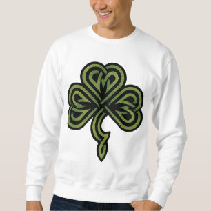 Sweatshirt T-shirt irlandais de shamrock