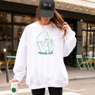 Sweatshirt T-Shirt Matcha – Tee pour amateur de Matcha esthét
