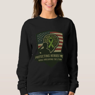 Sweatshirt T-shirt Operation Mind Shield pour femmes