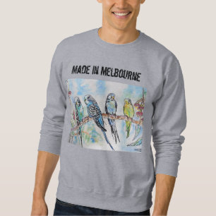 Sweatshirt T Shirt Perruche Bouffon Fabriqué à Melbourne