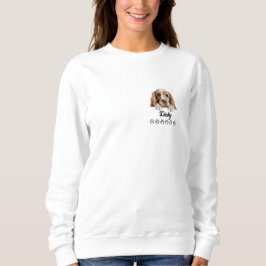 Sweatshirt T-shirt personnalisé mignon Cocker Spaniel
