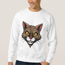 T-shirt pour chats en caricature Design d'impressi