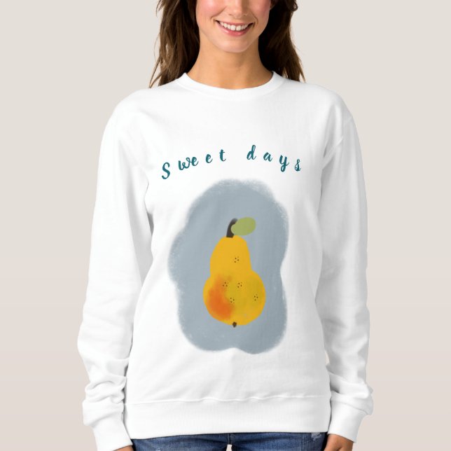 Sweatshirt T-shirt pour femmes (Devant)