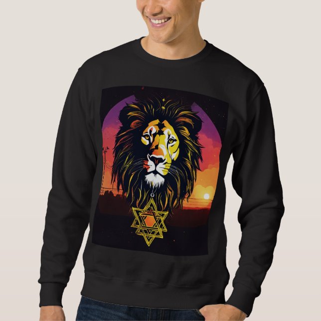 Sweatshirt T-shirt pour hommes (Devant)