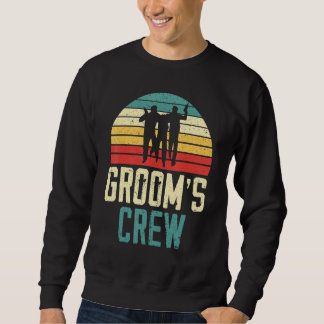 Sweatshirt T-shirt pour l'équipe du marié pour la soirée d'en