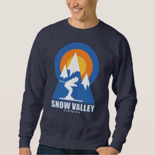 Sweatshirt T-Shirt rétro Sunset Ski Valley