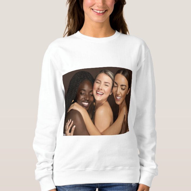 Sweatshirt T-shirt spécial de la Journée des femmes (Devant)