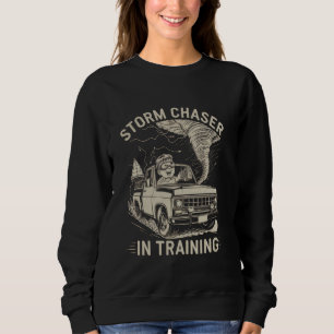 Sweatshirt T-shirt Tornade Pour Enfants Météo Météorologue To