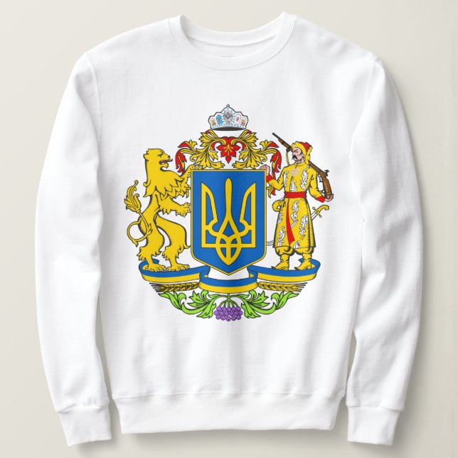 Sweatshirt T-shirt ukrainien non officiel (Design devant)