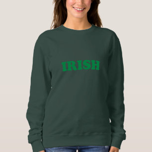 Sweatshirt T-shirt vert irlandais de la Saint Patrick